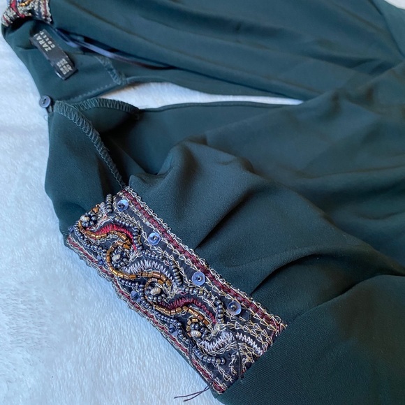 Zara emerald jumpsuit 💚 - Picture 4 of 11